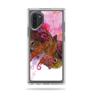 OTSSNO10PL-Hippie Butterfly Skin for Otterbox Symmetry Samsung Galaxy Note 10 Plus - Hippie Butterfly