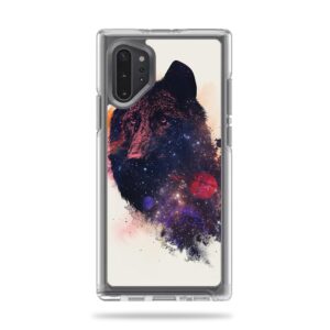 OTSSNO10PL-Universal Wolf Skin Decal Wrap for OtterBox Symmetry Samsung Galaxy Note10 Plus Sticker - Universal Wolf
