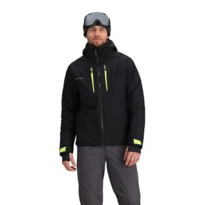 Obermeyer Kenai Jacket (Black) Men's Clothing