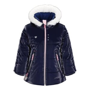 Obermeyer Kids Roselet Jacket (Toddler/Little Kids/Big Kids) (Navy) Girl's Clothing