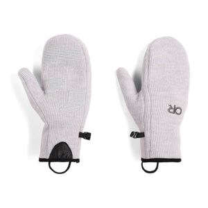 Outdoor Research Flurry Mitts (Grey Heather) Extreme Cold Weather Gloves