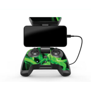 PAANACT-Green Flames Skin for Parrot Anafi Drone Controller - Green Flames