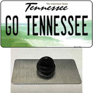 PIN-LP-13023 1.5 x 0.75 in. Go Tennessee Novelty Rectangle Metal Hat Pin