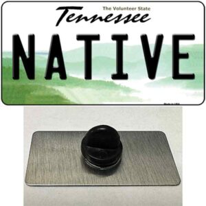 PIN-LP-6438 1.5 x 0.75 in. Native Tennessee Novelty Rectangle Metal Hat Pin