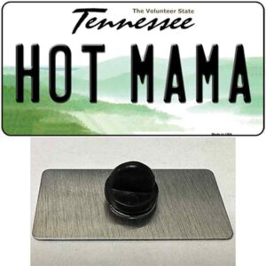 PIN-LP-6455 1.5 x 0.75 in. Hot Mama Tennessee Novelty Rectangle Metal Hat Pin