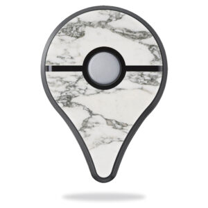 POGOPLUS-White Marble Skin Decal Wrap for Pokemon Go Plus Cover Sticker - White Marble