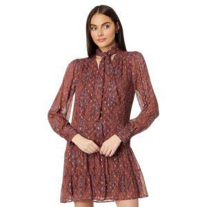 Paige Cleobelle Dress (Iced Slate Multi) Women's Clothing