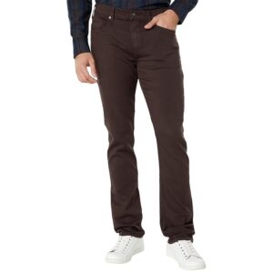 Paige Federal Transcend Slim Straight Fit Jean (Seal Brown) Men's Jeans
