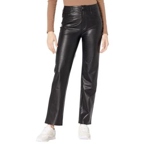 Paige Stella Straight (Black) Women's Jeans