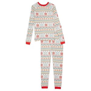 Pajamarama Nordic Fair Isle Long PJ Set (Little Kids/Big Kids) (Nordic Fair Isle) Pajama Sets