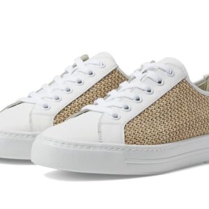 Paul Green Rachel Sneaker (White Nature Combo) Women's Shoes