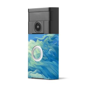 RIVD-Visionary Skin Decal Wrap for Ring Video Doorbell Sticker - Visionary