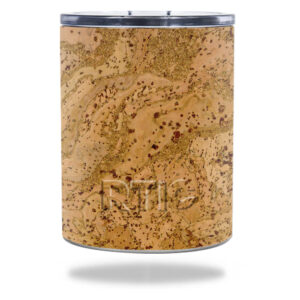 RTLOW10-Cork Skin for RTIC Lowball 10 oz 2016 Wrap Cover Sticker - Cork