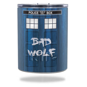 RTLOW10-Time Lord Box Skin for RTIC Lowball 10 oz 2016 Wrap Cover Sticker - Time Lord Box
