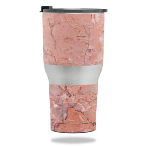 RTTUM3017-Pink Marble Skin for RTIC Tumbler 30 oz 2017 - Pink Marble