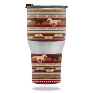 RTTUM3017-Western Horses Skin for RTIC Tumbler 30 oz 2017 - Western Horses