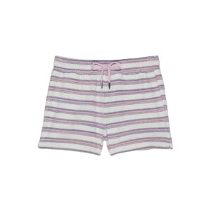 Roller Rabbit Kids Sunrise Stripe Nova Shorts (Toddler/Little Kids/Big Kids) (White) Women's Clothing