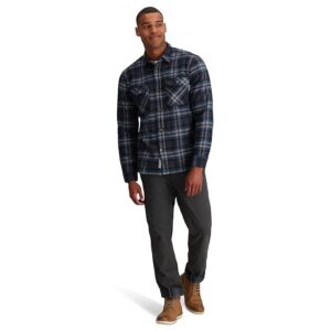 Royal Robbins Snowcap Lined Flannel Long Sleeve (Orion Rush Creek Plaid) Men's Clothing