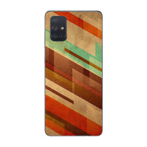 SAGA51-Abstract Wood Skin for Samsung Galaxy A51 - Abstract Wood