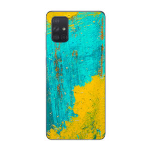 SAGA51-Acrylic Blue Skin for Samsung Galaxy A51 - Acrylic Blue