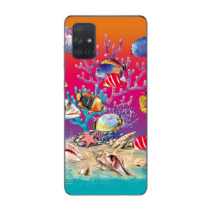 SAGA51-Coral Garden Skin for Samsung Galaxy A51 - Coral Garden