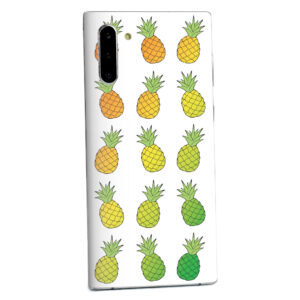 SAGNO10-Rainbow Pineapples Skin for Samsung Galaxy Note 10 - Rainbow Pineapples