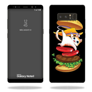 SAGNOTE8-Hamburger Cat Skin for Samsung Galaxy Note 8 - Hamburger Cat