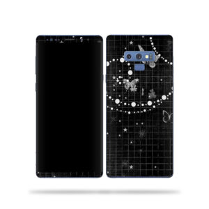 SAGNOTE9-Black Butterfly Skin for Samsung Galaxy Note 9 - Black Butterfly