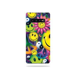 SAGS10-Peace Smile Skin for Samsung Galaxy S10 - Peace Smile