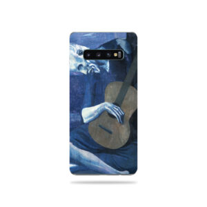 SAGS10PL-Old Guitarist Skin for Samsung Galaxy S10 Plus - Old Guitarist