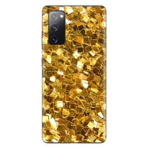 SAGS20FE-Gold Chips Skin for Samsung Galaxy S20 FE - Gold Chips