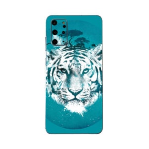 SAGS20PL-White Tiger Skin for Samsung Galaxy S20 Plus - White Tiger