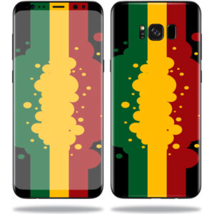 SAGS8PL-Rasta Flag Skin for Samsung S8 Plus - Rasta Flag
