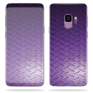 SAGS9-Purple Diamond Plate Skin for Samsung S9 - Purple Diamond Plate