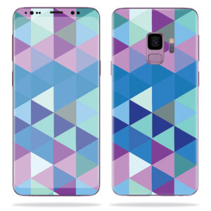 SAGS9-Purple Kaleidoscope Skin for Samsung S9 - Purple Kaleidoscope