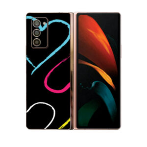 SAGZFO2-Hearts Skin for Samsung Galaxy Z Fold 2 - Hearts