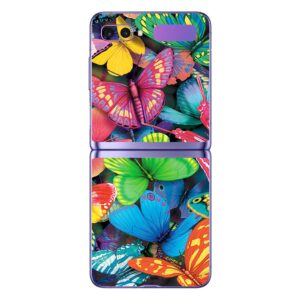 SAZFL-Butterfly Party Skin for Samsung Galaxy Z Flip - Butterfly Party