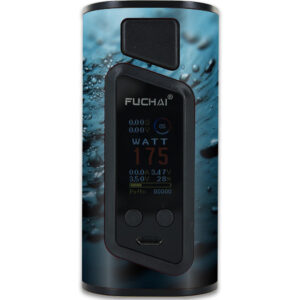 SIFUDUO-Blue Storm Skin for Sigelei Fuchai Duo-3 Vape 2-Battery Cover - Blue Storm