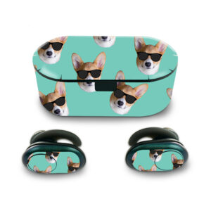 SKPU-Cool Corgi Skin for Push Wireless Earbuds - Cool Corgi