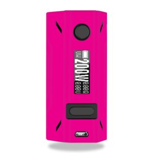 SMOABA-Solid Hot Pink Skin Decal Wrap for Smoant Battlestar 200W Sticker - Solid Hot Pink