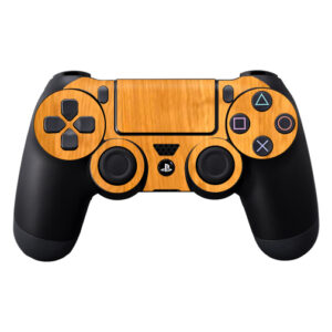 SOPS4CO-Birch Wood Grain Skin Decal Wrap for Sony PlayStation DualShock 4 Controller - Birch Wood Grain