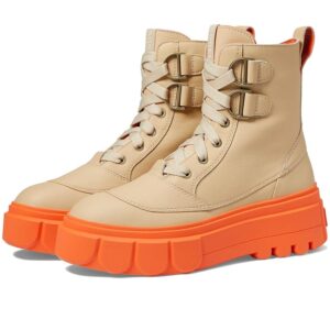 SOREL Caribou X Boot Lace Waterproof (Ceramic/Optimized Orange) Women's Boots