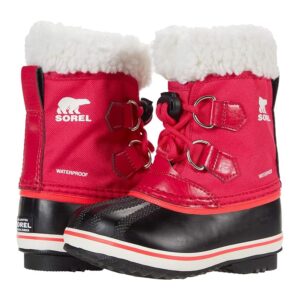 SOREL Kids Yoot Pac Nylon (Toddler/Little Kid) (Bright Rose) Kids Shoes