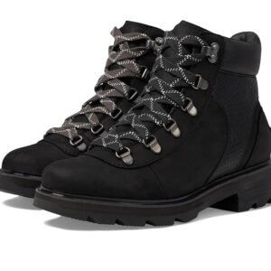 SOREL Lennox Hiker STKD Waterproof (Black/Gum 2) Women's Shoes