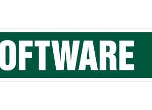 SS-SOFTWARE 4 x 18 in. Software Street Sign
