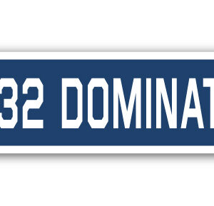 SSA-B-32 Dominator 4 x 18 in. Air Force Aircraft Military Street Sign - B-32 Dominator