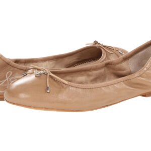 Sam Edelman Felicia (Nude Leather) Women's Flat Shoes