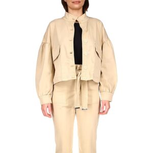 Sanctuary Cassidy Stretch Twill Jacket (Sand Stone) Women's Clothing