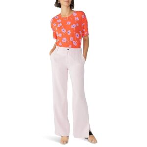 Sanctuary Noho Trouser Pants (Washed Pink) Women's Casual Pants