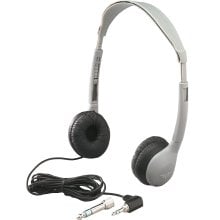 SchoolMate Personal Mono - Stereo Headphone with Leatherette